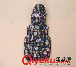 9月新品 歐韓  兒童 連帽羽絨棉馬甲 反正服 童背心 外貿(mào)童外套 秋冬童裝