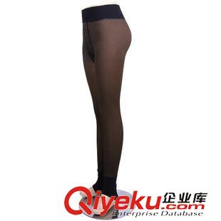 冬款加絨 廠家直銷韓版秋冬款錦綸加絨加厚打底褲 真透膚加厚女一體褲tj原始圖片2