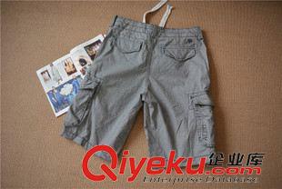 5月新品2 外貿男士純棉休閑工裝短褲休閑褲五分褲半褲原始圖片2