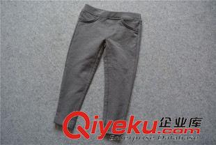 打底褲 褲子 裙 外貿(mào)純原兒童高品質(zhì)小毛圈休閑褲原始圖片3
