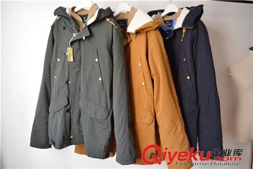 10月新品1 外貿(mào) 冬季新款男款 縫紉機原單雙層可拆棉服批發(fā)