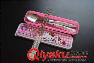 8月新品4 外貿原單KITTY貓和叮當貓卡通兒童餐具