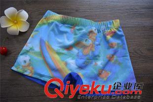 6月新品3 外貿兒童可愛卡通泳褲男孩泳褲