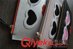 6月新品2 外貿(mào)女孩可愛(ài)眼睛款手拿包錢(qián)包原始圖片2