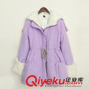 有驚喜年底清倉區 $ZF 歐美風 羊羔絨毛領加厚款帶帽可做大翻領棉衣批發X2410原始圖片2