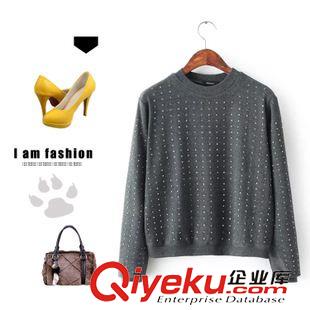 T恤/襯衫 #M  下架  2015春季小辣椒同款雙口袋寬松款長袖襯衫批發 X9084