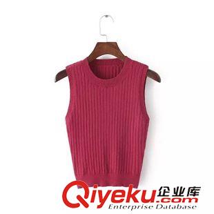 吊帶/背心 #ZE3 歐美風(fēng) 性感修身顯廋短款百搭多色背心批發(fā) 1997原始圖片2