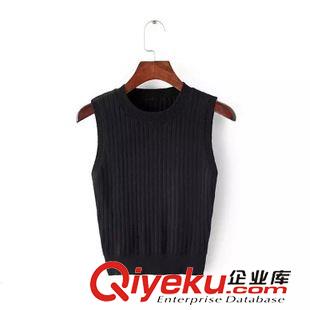 吊帶/背心 #ZE3 歐美風(fēng) 性感修身顯廋短款百搭多色背心批發(fā) 1997原始圖片3
