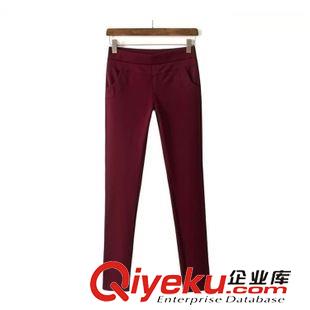 打底褲 $A  2014歐美秋冬新品網(wǎng)絡爆款多色彈力外穿打底褲批發(fā)  X7551原始圖片3