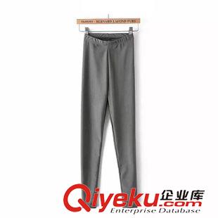打底褲 $D    秋季新品珠光亮閃閃修身超顯瘦百搭打底褲批發(fā) X6921原始圖片2