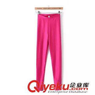 打底褲 $D    秋季新品珠光亮閃閃修身超顯瘦百搭打底褲批發(fā) X6921原始圖片3