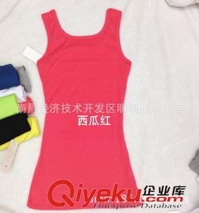 衣千變 衣千變855時尚韓版無痕修身花口打底小背心