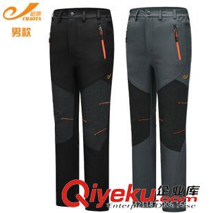 沖鋒褲 新款zp超踏戶外男士軟殼抓絨沖鋒褲 防風(fēng)保暖 女款沖鋒褲