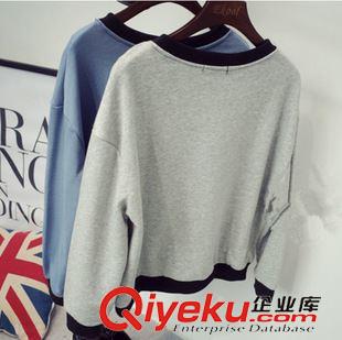 9月27號新款發布 2015年秋冬款大力水手印花毛圈棉寬松休閑衛衣 P272