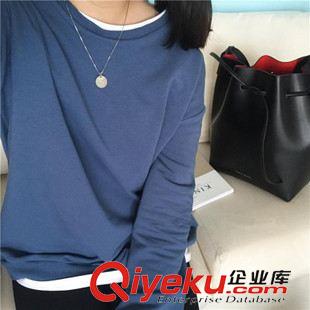 9月18號(hào)新款發(fā)布 2015秋季新品高質(zhì)量兩色A字寬松外套翻領(lǐng)長款工裝風(fēng)衣女 K163
