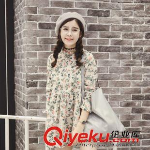 9月17號(hào)新款發(fā)布 2015秋季新品復(fù)古圓領(lǐng)寬松拼色螺紋袖口長(zhǎng)袖衛(wèi)衣女 S250
