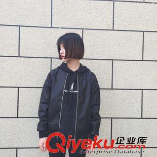 9月15號新款發(fā)布 2015秋裝新款修身顯瘦PU皮機車皮衣 女 短外套 L386原始圖片2