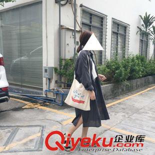 8月28號新款發(fā)布 2015韓國學院風潮寬松個性中長款襯衣女長袖 B35原始圖片2
