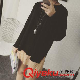 8月27號新款發(fā)布 2015秋裝新款學院風寬松顯瘦泡泡五分袖襯衫 M141