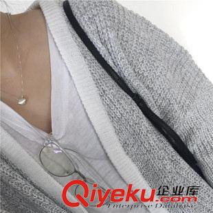 毛衣 韓國(guó)單 秋冬新品 超美的粗毛線大外套 B23原始圖片3
