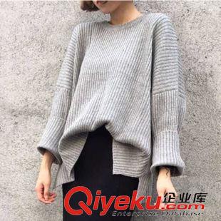 毛衣 韓國(guó)單 秋冬新品 超美的粗毛線大外套 B23