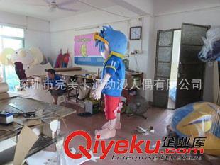 2015新款 清倉處理天天酷跑訂做卡通玩偶衣服道具卡通服裝行走人偶雙槍小帥原始圖片3