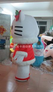 2015新款 專業(yè)定制國外版hello kitty貓，卡通人偶服裝，精品kt貓 2015新款