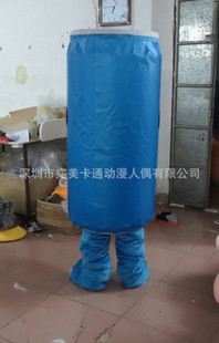 {zx1}款卡通人偶服 定做各種飲料瓶卡通人偶服企業(yè)促銷宣傳表演道具王老吉易拉罐瓶子原始圖片2
