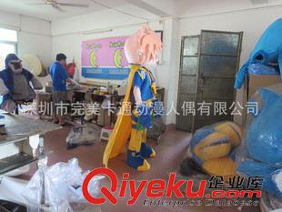{zx1}款卡通人偶服 清倉處理天天酷跑訂做卡通玩偶衣服道具卡通服裝行走人偶金槍小帥原始圖片2