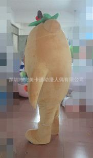 水果系列 人參卡通人偶服裝 活動宣傳行走人偶 人穿表演道具服飾原始圖片3