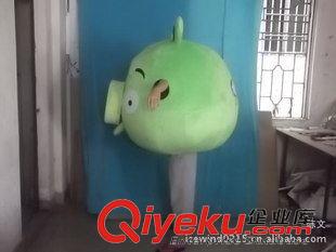 憤怒的小鳥系列 綠豬 火爆游戲憤怒的小鳥、促銷活動最提升氣氛的舞臺表演裝