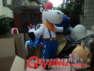 馬系列 2014新款促銷 馬上有錢 馬卡通服裝 十二生肖馬年卡通人偶原始圖片3