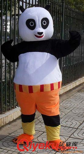 熊系列 供應(yīng)功夫熊貓卡通人偶服裝、行走卡通人偶表演服、可愛的功夫熊貓原始圖片2