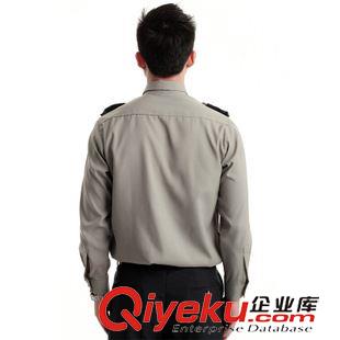 保安服春秋裝 廠家直銷2011保安服 保安長(zhǎng)袖襯衣  秋季秩序維護(hù)工作服