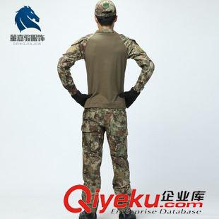 外軍迷彩服 董嘉駿廠家直銷外軍迷彩青蛙套服蟒紋迷彩戰(zhàn)術(shù)迷彩褲作訓(xùn)特戰(zhàn)服