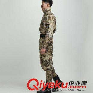 戶外迷彩服 董嘉駿新款戶外外軍迷彩服套裝男特種軍裝蟒紋迷彩服教官服戰(zhàn)術(shù)服