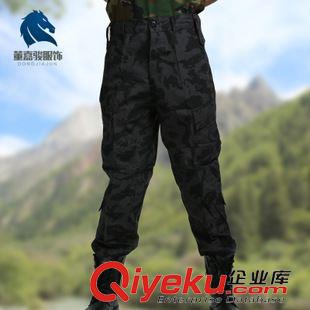 軍褲 董嘉駿 新款外軍二代迷彩服 CS戶外運動戰(zhàn)術訓練 教官服單褲