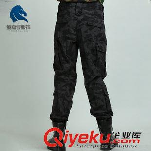 軍褲 董嘉駿 新款外軍二代迷彩服 CS戶外運動戰(zhàn)術訓練 教官服單褲原始圖片3