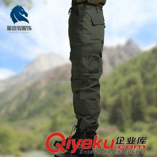軍褲 董嘉駿 新款軍迷裝備 CS戶外運動戰(zhàn)術(shù)訓(xùn)練 教官服單褲原始圖片2