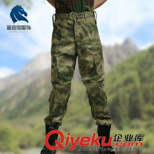 軍褲 董嘉駿 新款外軍二代迷彩服 CS戶外運(yùn)動(dòng)戰(zhàn)術(shù)訓(xùn)練 教官服單褲