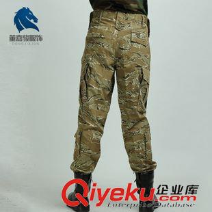 軍褲 董嘉駿 新款外軍二代迷彩服 CS戶(hù)外運(yùn)動(dòng)戰(zhàn)術(shù)訓(xùn)練 教官服單褲