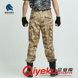 軍褲 董嘉駿美軍訓練服戶外運動 蟒紋數碼迷彩服單褲 戰術服27款教官服原始圖片3