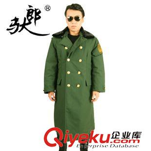 07常服大衣 馱郎常服大衣消防大衣武大衣軍綠棉大衣加厚長款防寒大衣批發(fā)