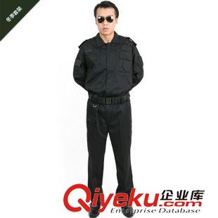 戶外作訓(xùn)服 馱郎保安服保安作訓(xùn)套裝黑保安制服裝男保安冬夏作訓(xùn)服套裝原始圖片3