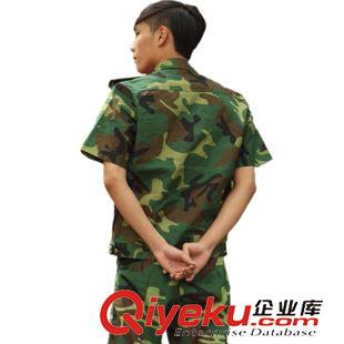 軍訓迷彩套裝 馱郎軍訓服軍訓短袖作訓服迷彩服叢林迷彩套裝夏季軍訓迷彩服批發(fā)原始圖片2
