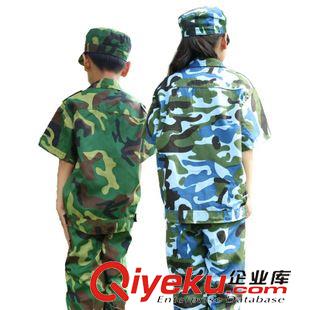 軍訓(xùn)迷彩套裝 馱郎新款兒童短袖迷彩服套裝學(xué)生軍訓(xùn)服中小學(xué)生夏令營套裝軍迷服原始圖片2
