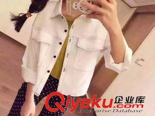 8月28 NEW! 2015秋季新款韓國(guó)官網(wǎng)代購(gòu)女裝一件代發(fā)古著日系原宿風(fēng)口袋外套女