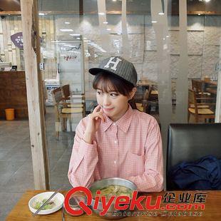 8月26 NEW! 韓國韓版michyeora新款女裝可愛寬松休閑時尚長袖襯衣上衣襯衫