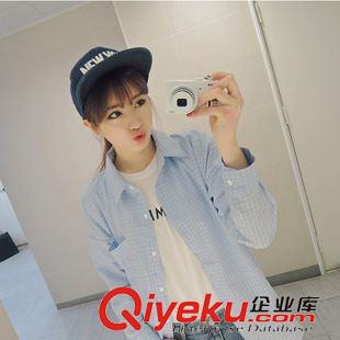 8月26 NEW! 韓國韓版michyeora新款女裝可愛寬松休閑時尚長袖襯衣上衣襯衫
