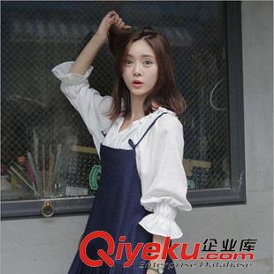 8月07 NEW! 韓國訂單2015秋冬新款百搭甜美時尚菱形圖案唯美套頭毛衣
